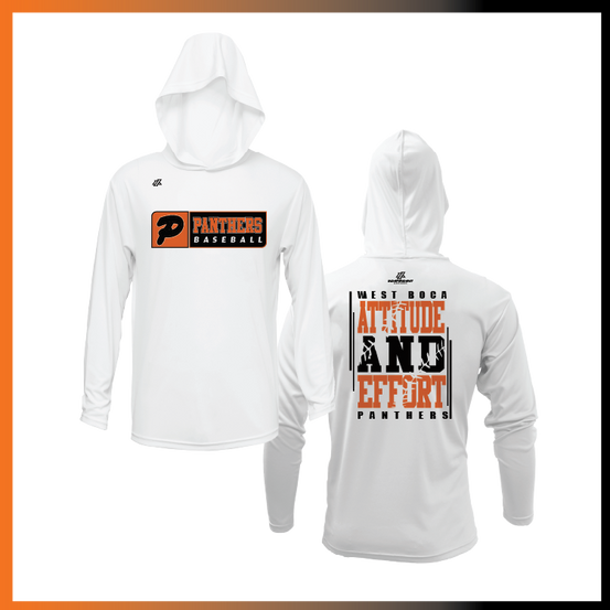Olegario 7U Panthers "Attitude and Effort" Lightweight Hoodie