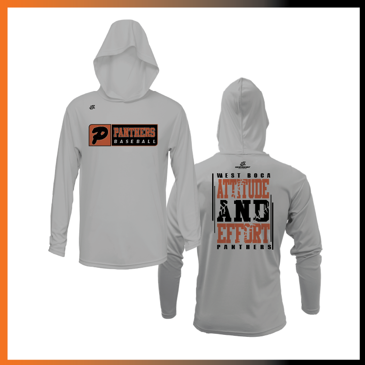 Olegario 7U Panthers "Attitude and Effort" Lightweight Hoodie