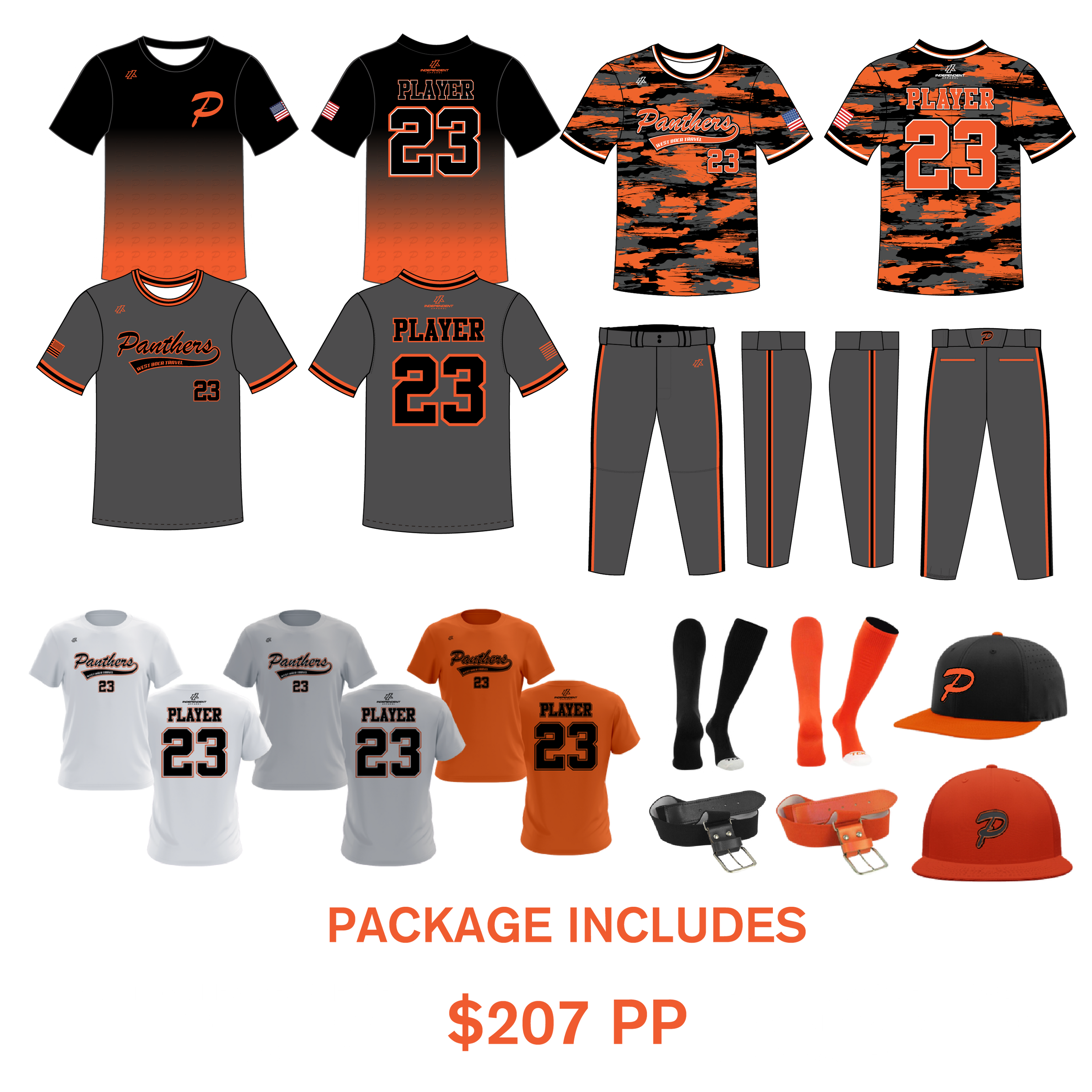 Panthers DeFerdinando 9U 2025 Full Player Package