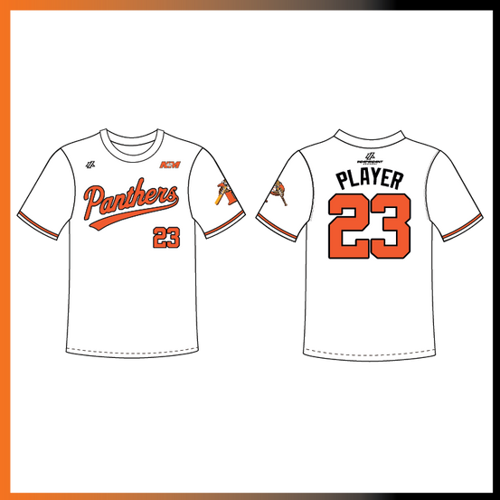 Bustamante 14U White Crew Neck Custom Jersey