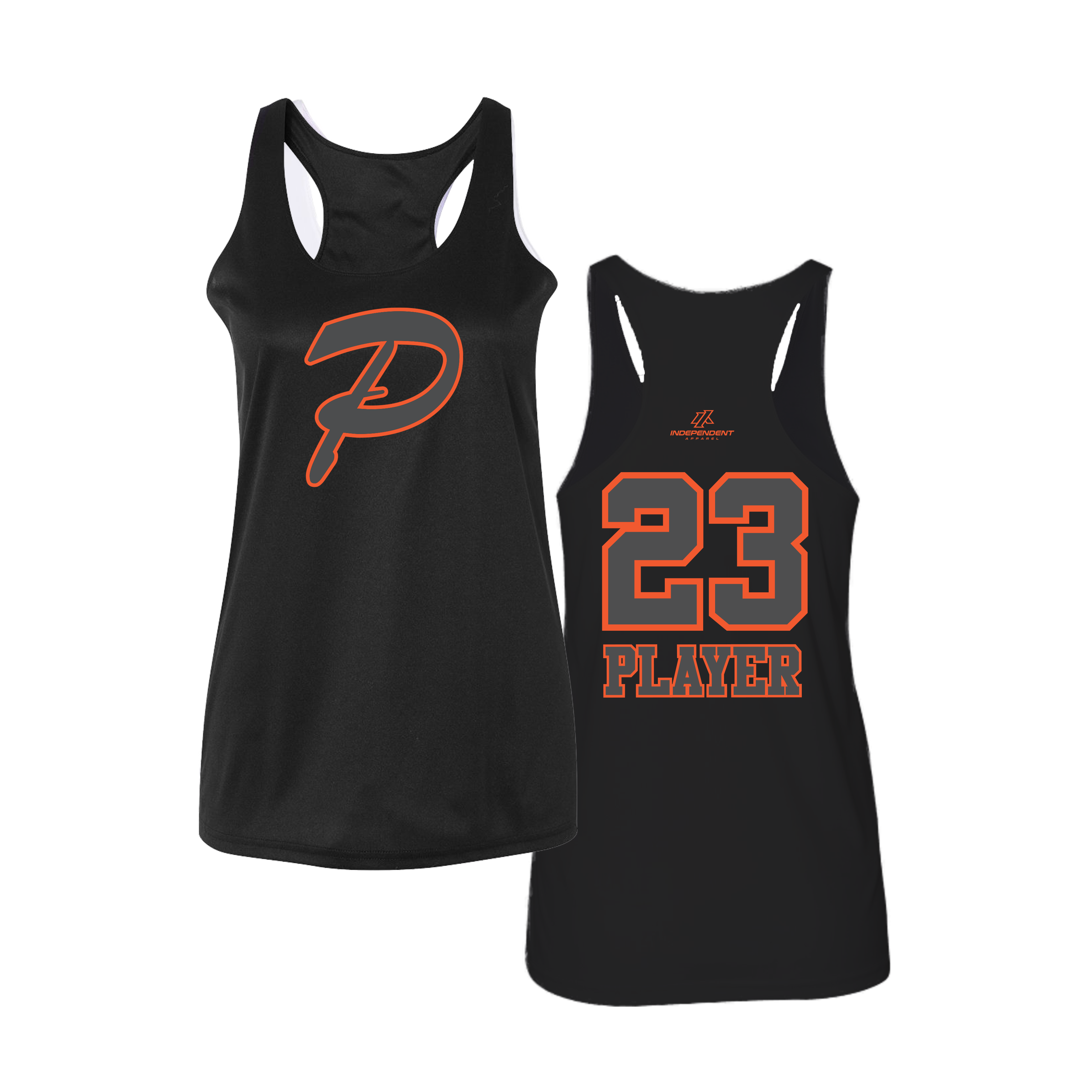 Riggio 8U Script P Logo Tank Top