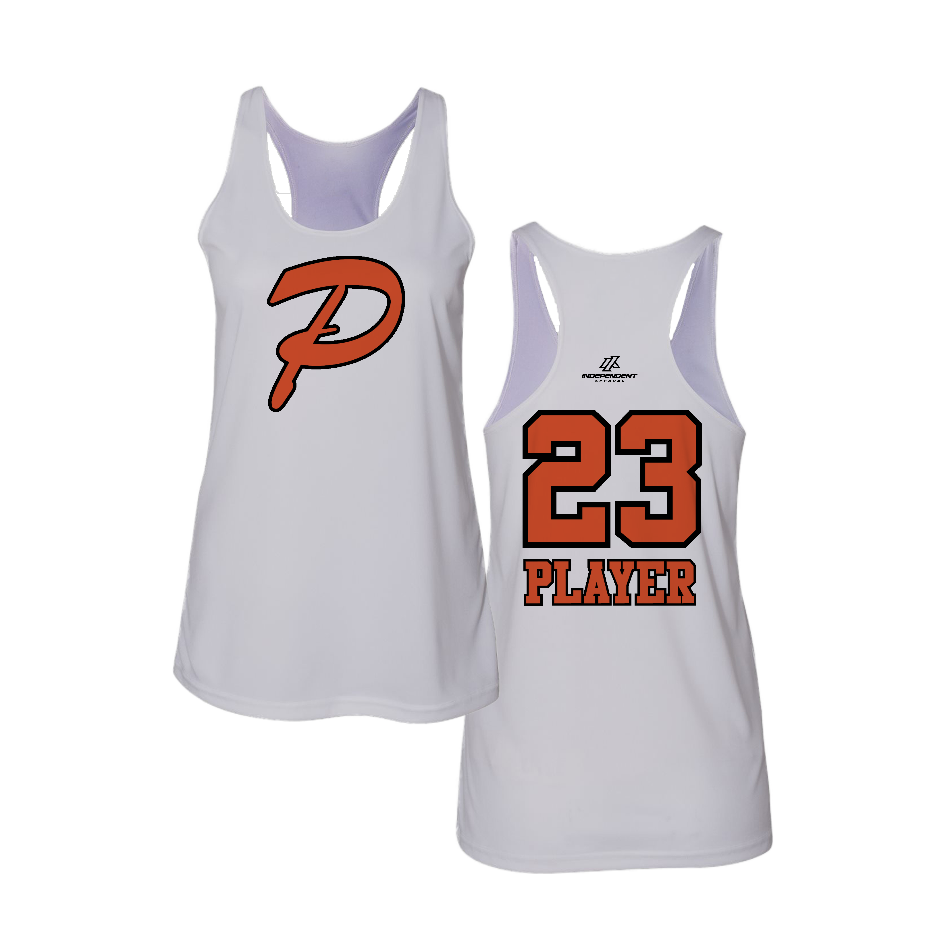 Riggio 8U Script P Logo Tank Top