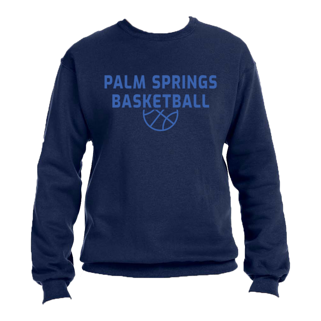 Palm Springs Basketball Crewneck Sweatshirt