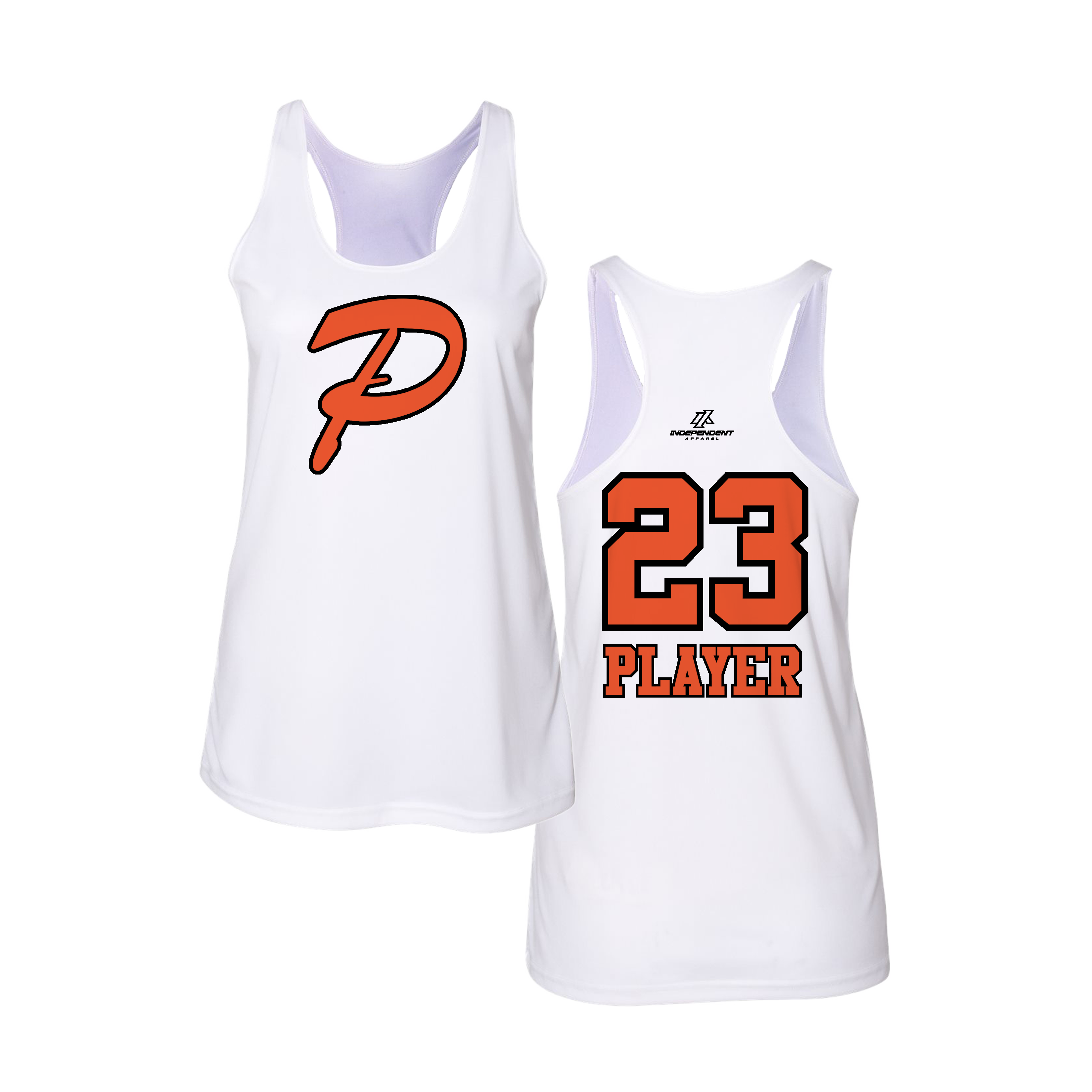 Duesler 10U Script P Logo Tank Top