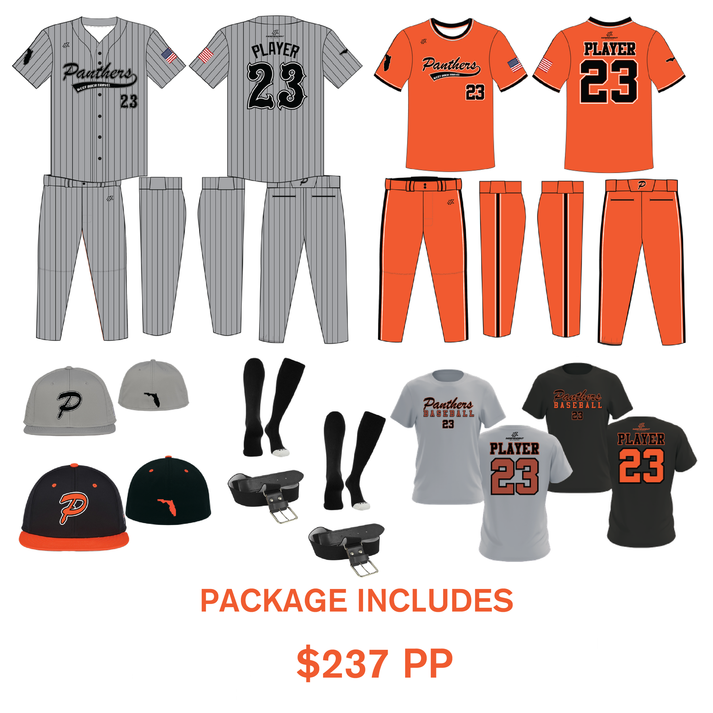 Panthers DeFerdinando 10U Fall 2026 Full Player Package