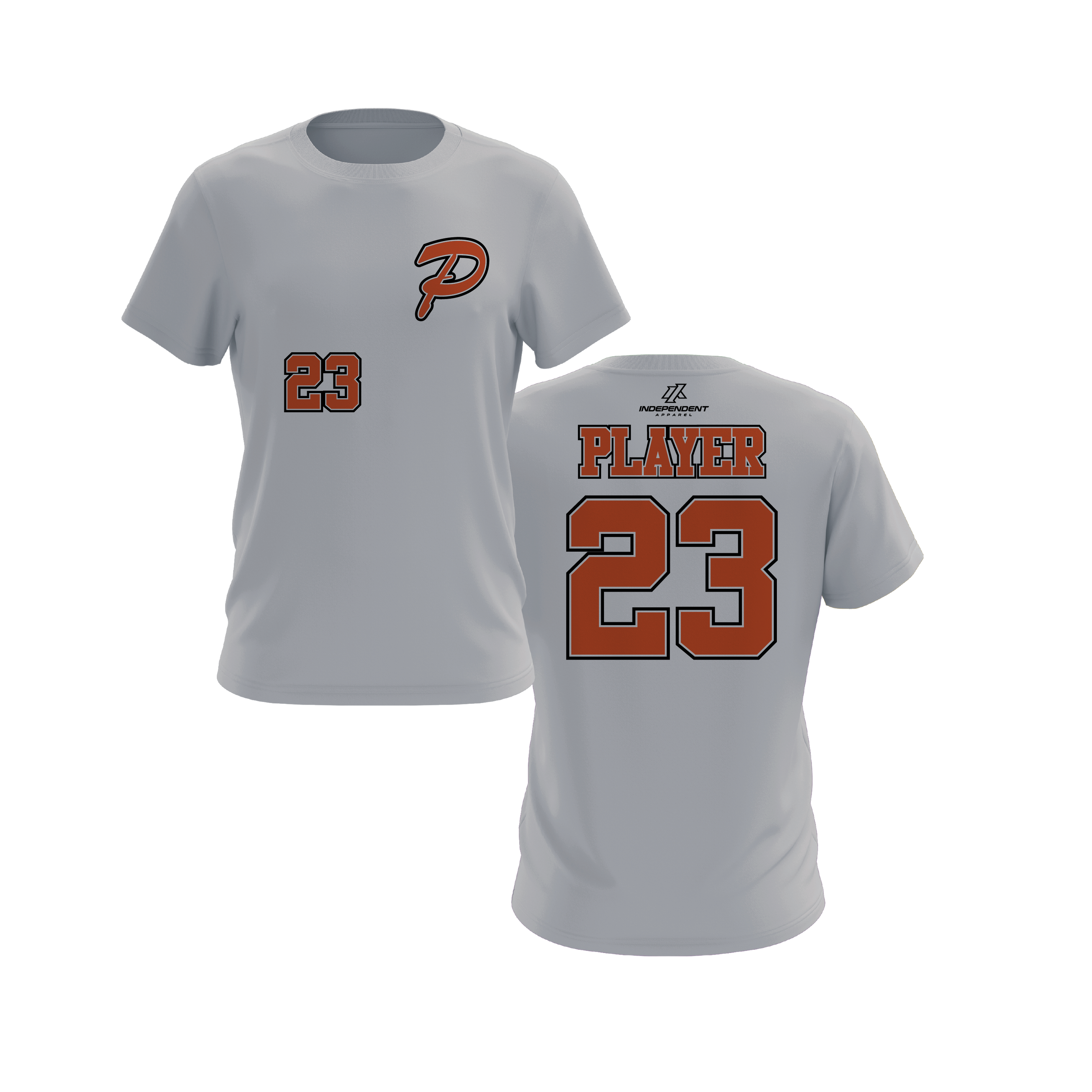 Perlman 7U Grey Practice Shirt