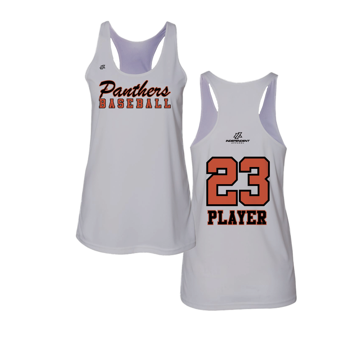 Swisher 8U Panthers Baseball Logo Women's Tank Top