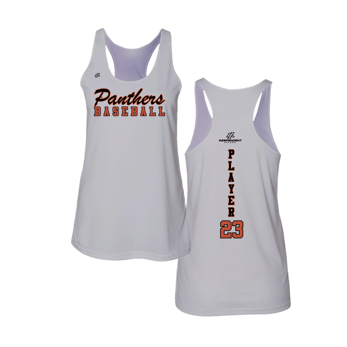 Swisher 8U Panthers Baseball Logo Women's Tank Top