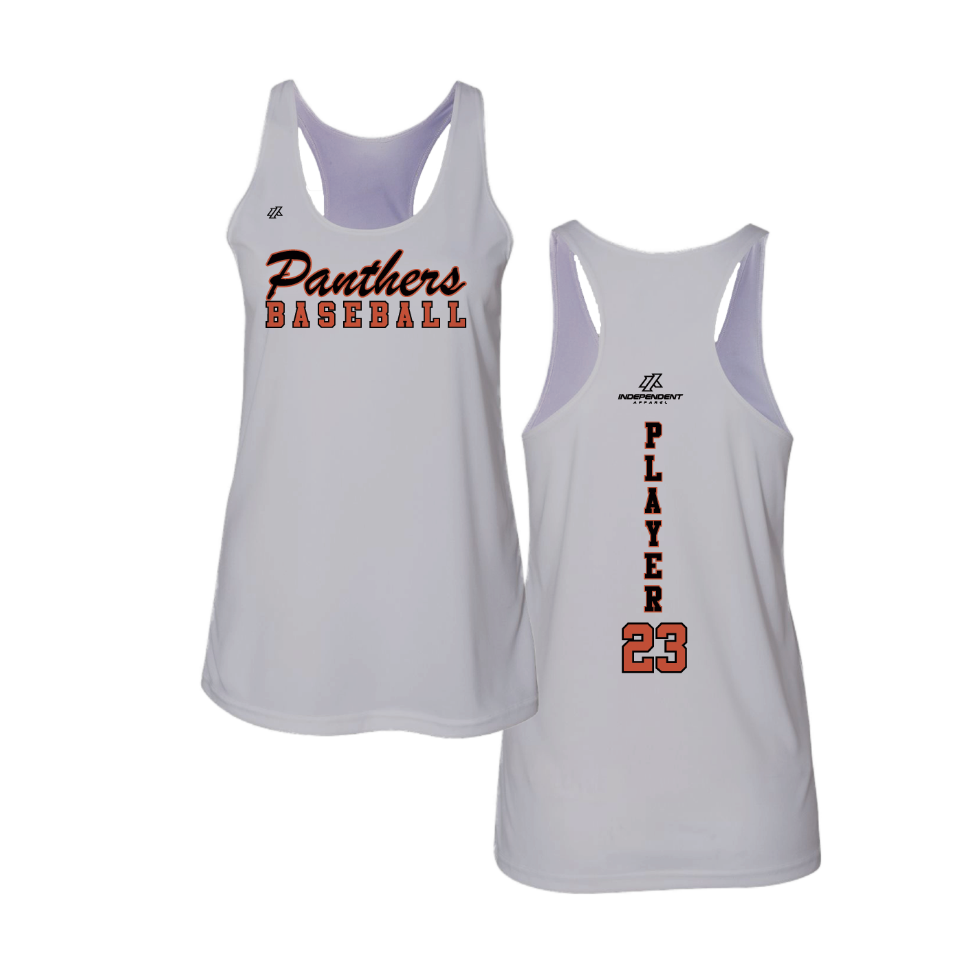 Swisher 8U Panthers Baseball Logo Women's Tank Top