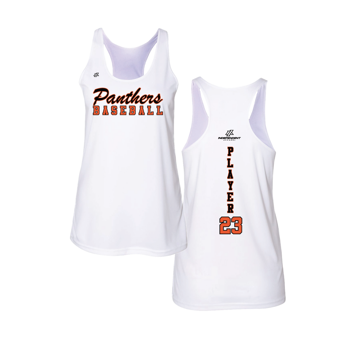 Swisher 8U Panthers Baseball Logo Women's Tank Top