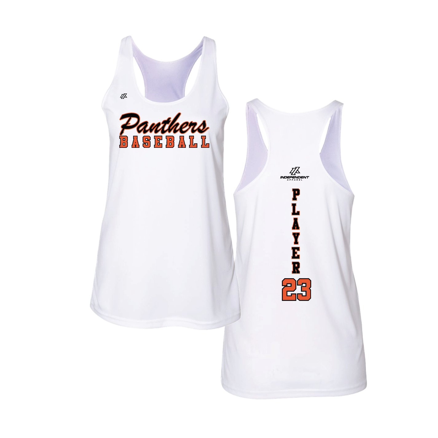 Swisher 8U Panthers Baseball Logo Women's Tank Top