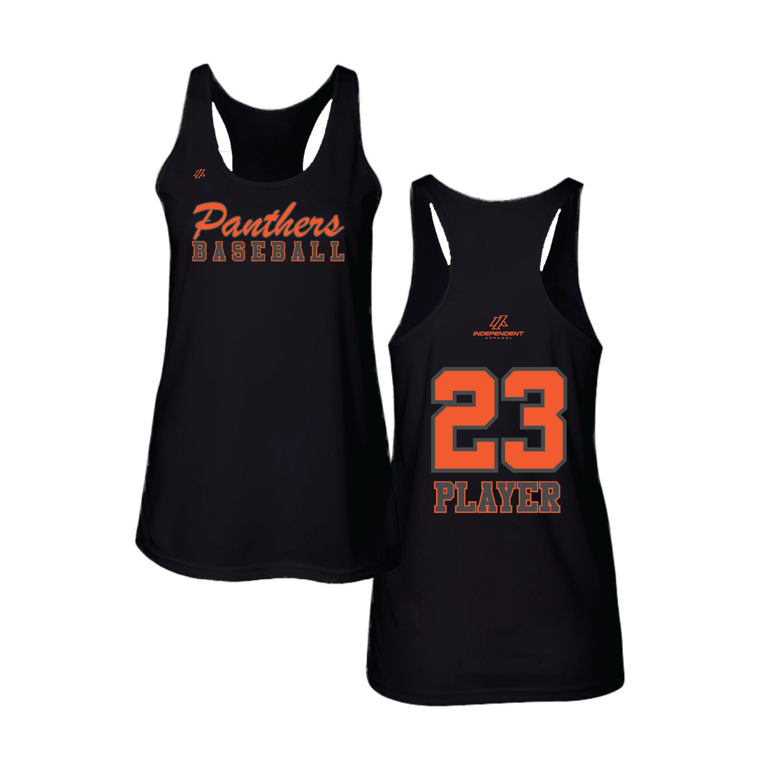 Swisher 8U Panthers Baseball Logo Women's Tank Top