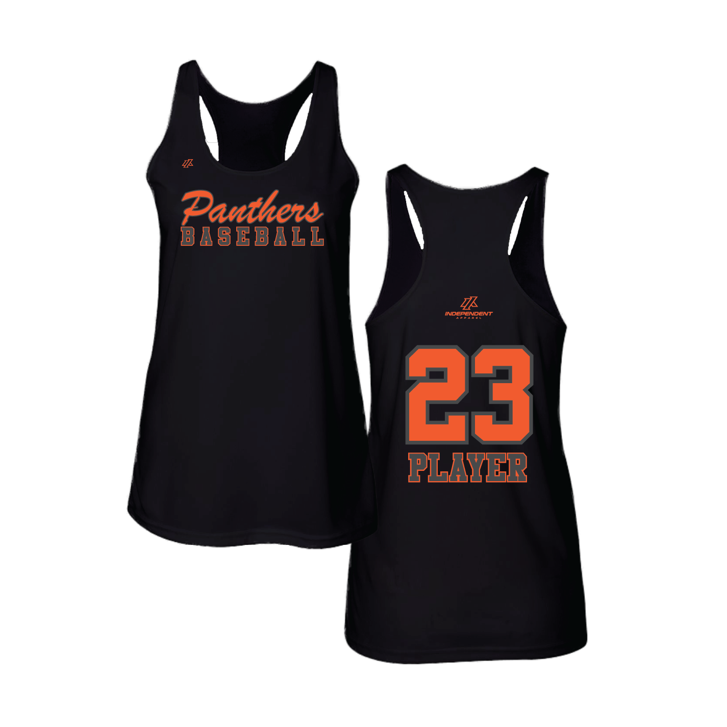 Swisher 8U Panthers Baseball Logo Women's Tank Top