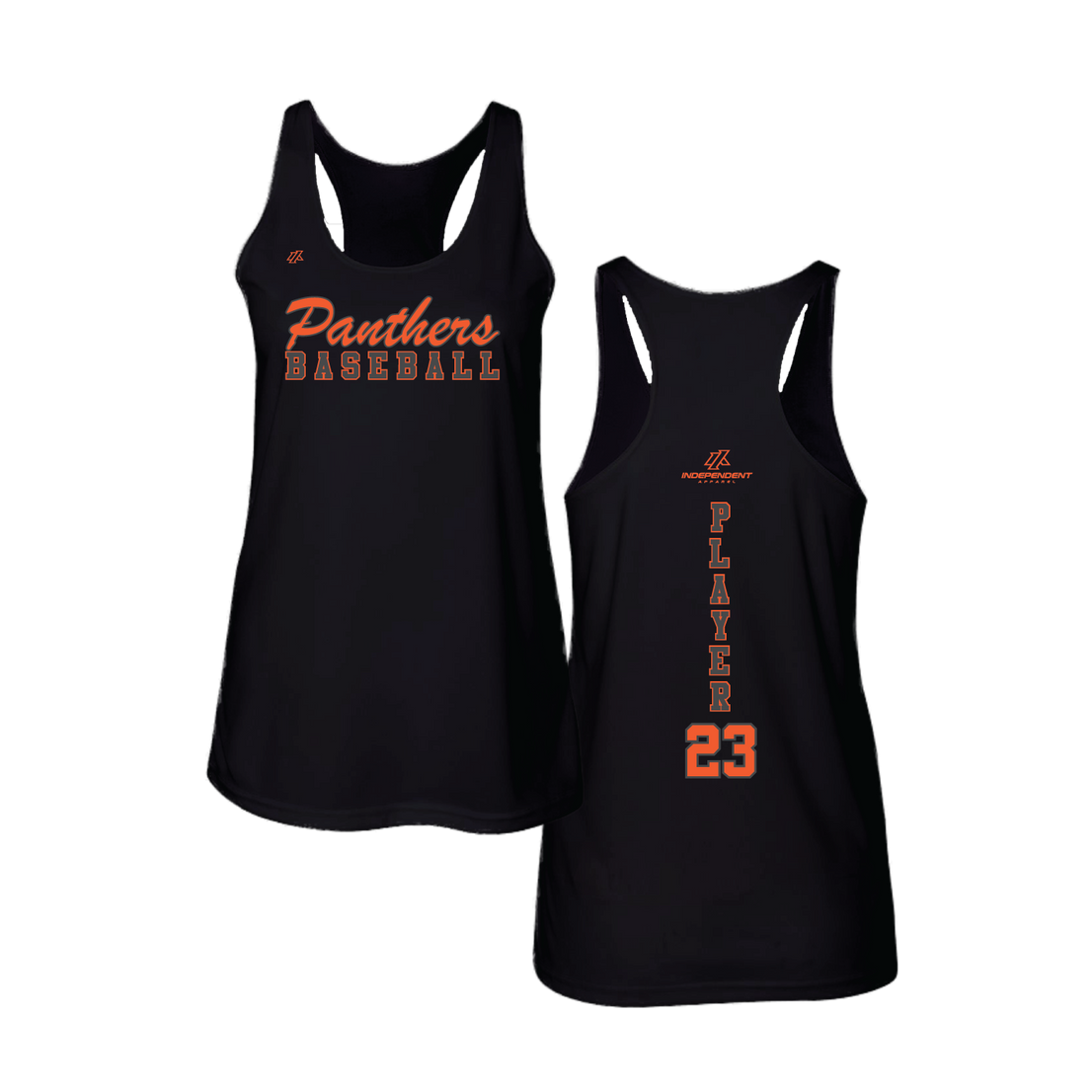 Swisher 8U Panthers Baseball Logo Women's Tank Top