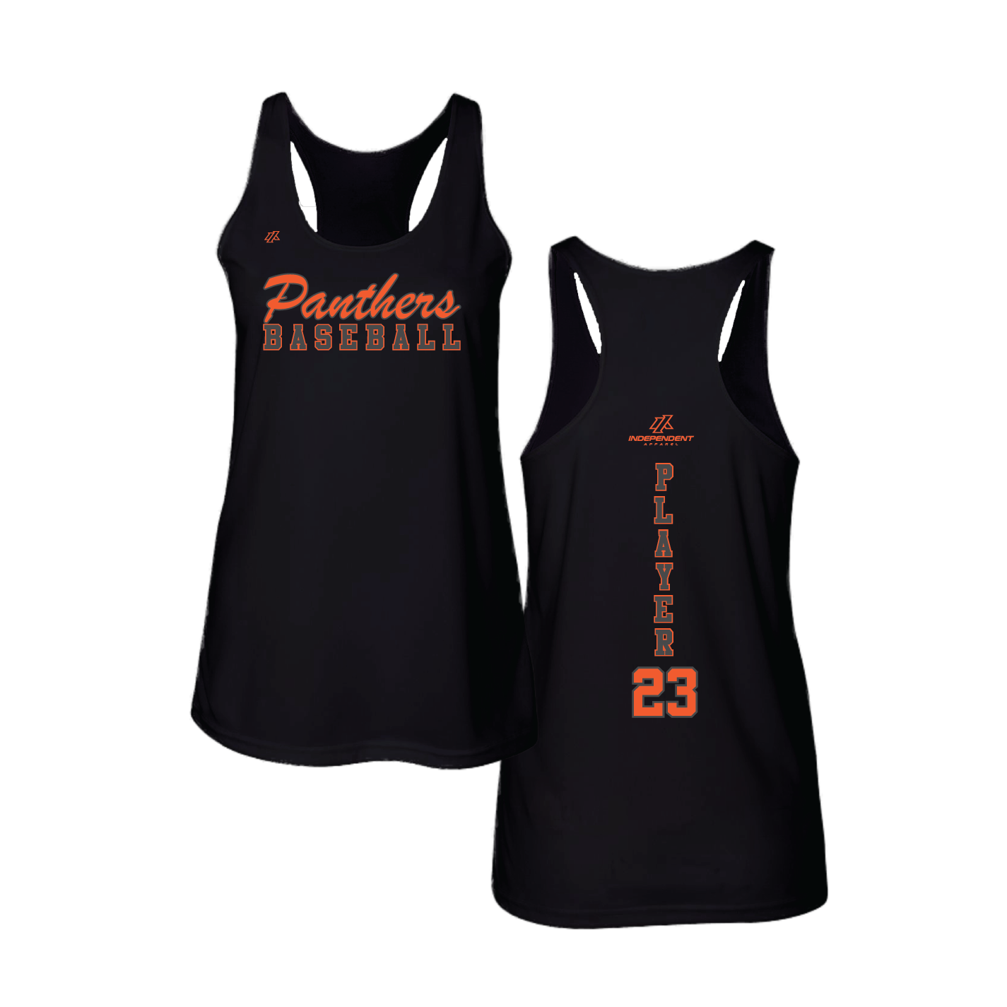 Swisher 8U Panthers Baseball Logo Women's Tank Top