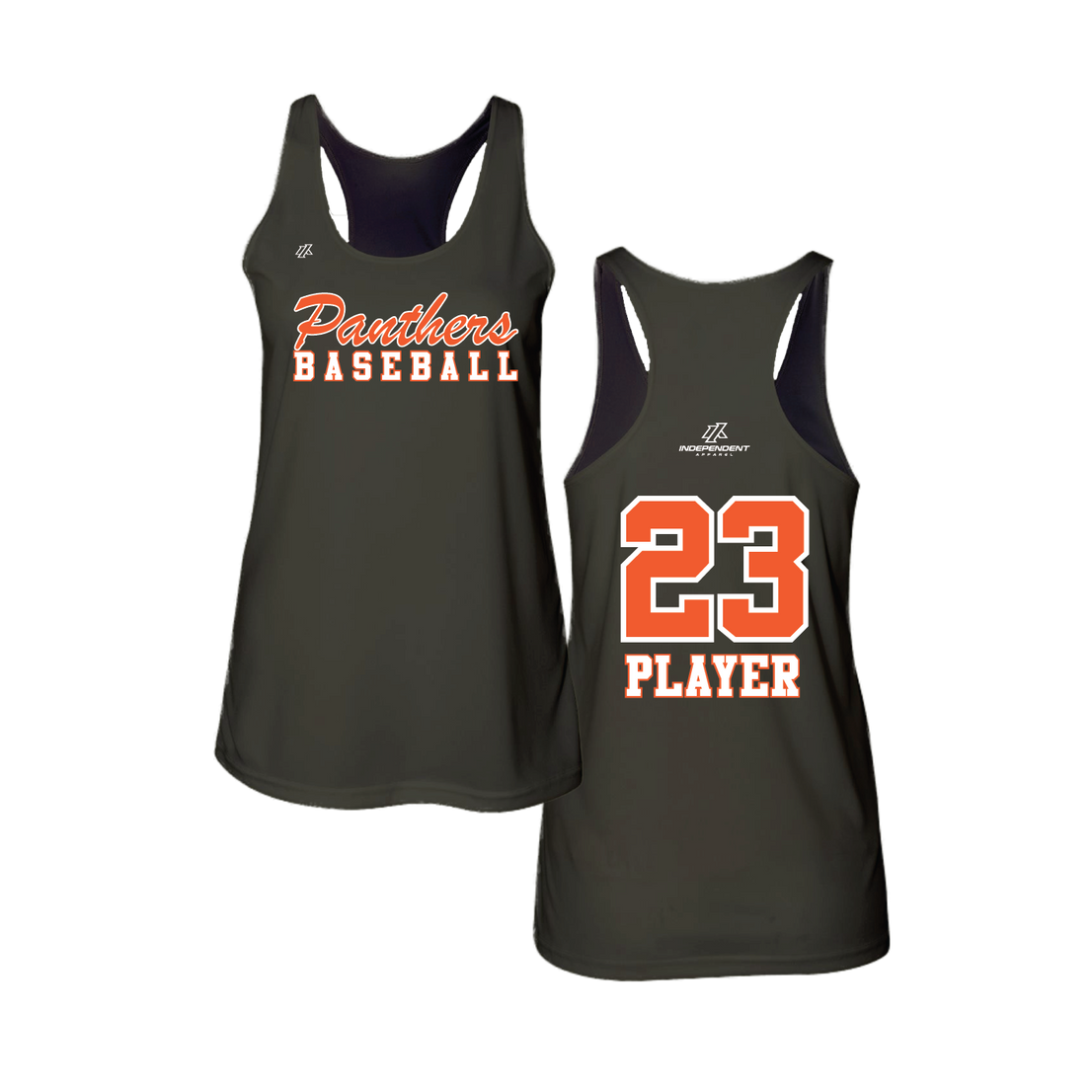 Swisher 8U Panthers Baseball Logo Women's Tank Top