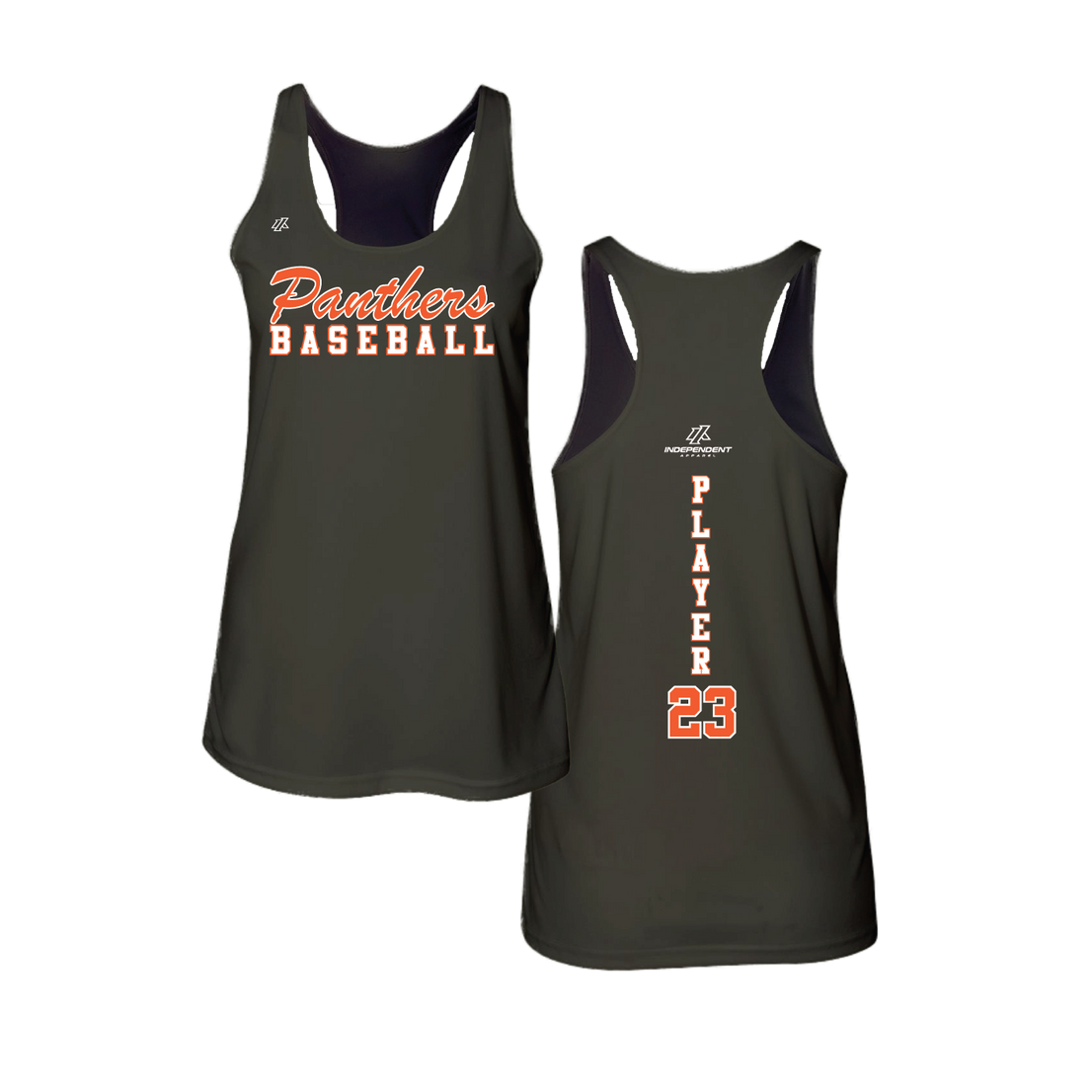 Swisher 8U Panthers Baseball Logo Women's Tank Top