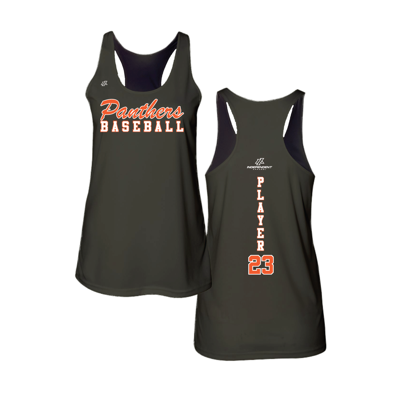 Swisher 8U Panthers Baseball Logo Women's Tank Top