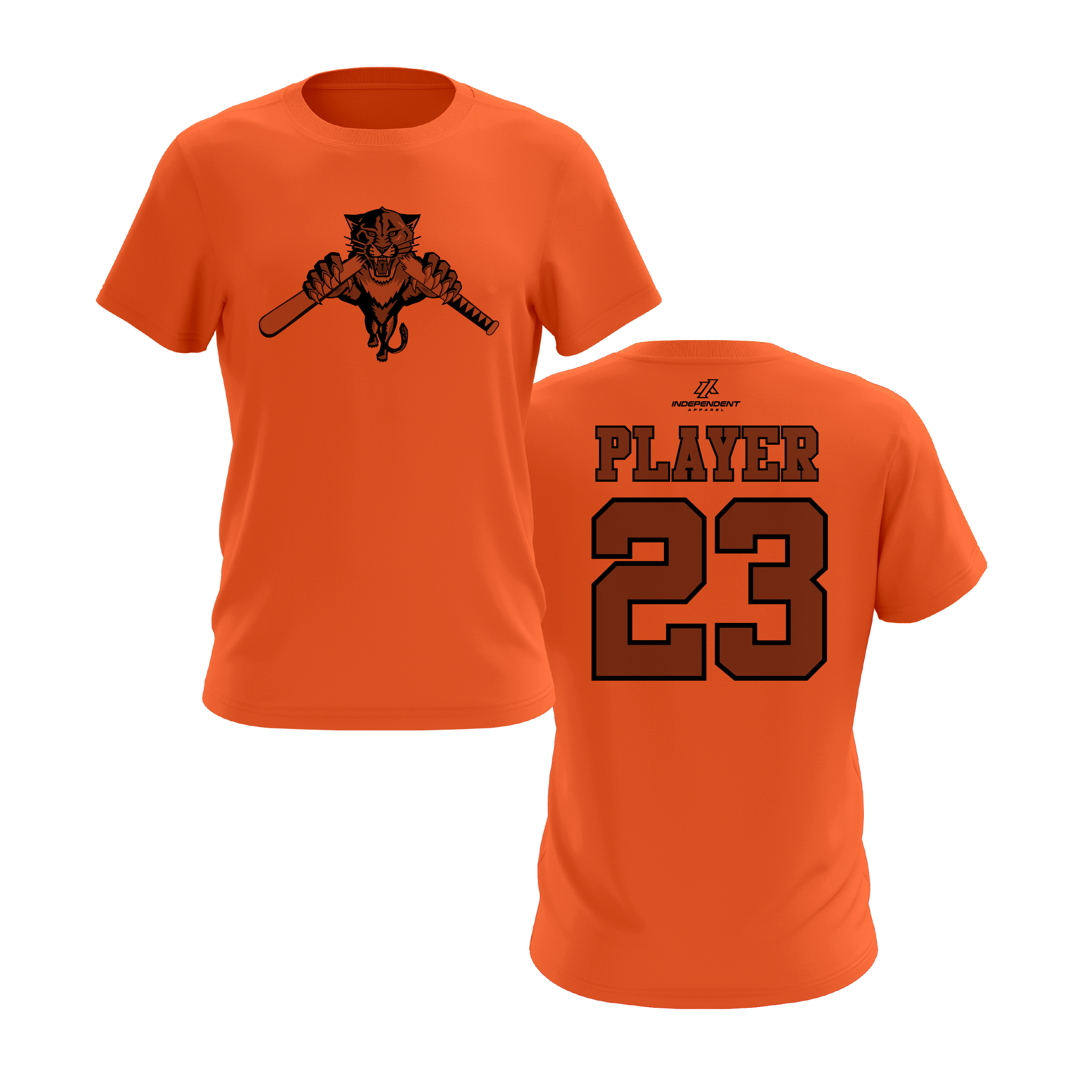 Dolman 10U Greyed Out Panther Short Sleeve Shirt