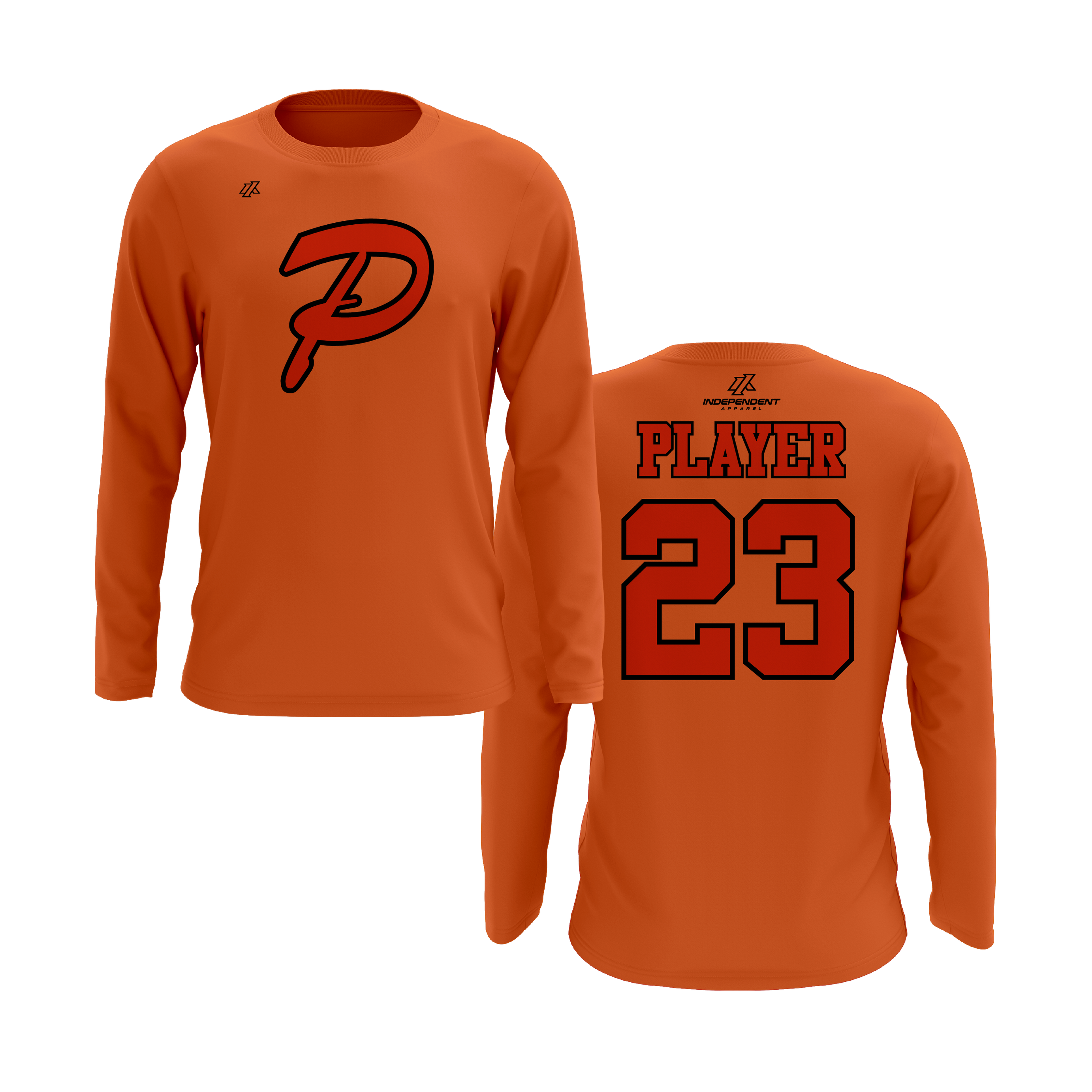 Dolman 10U P Script Logo Long Sleeve Shirt