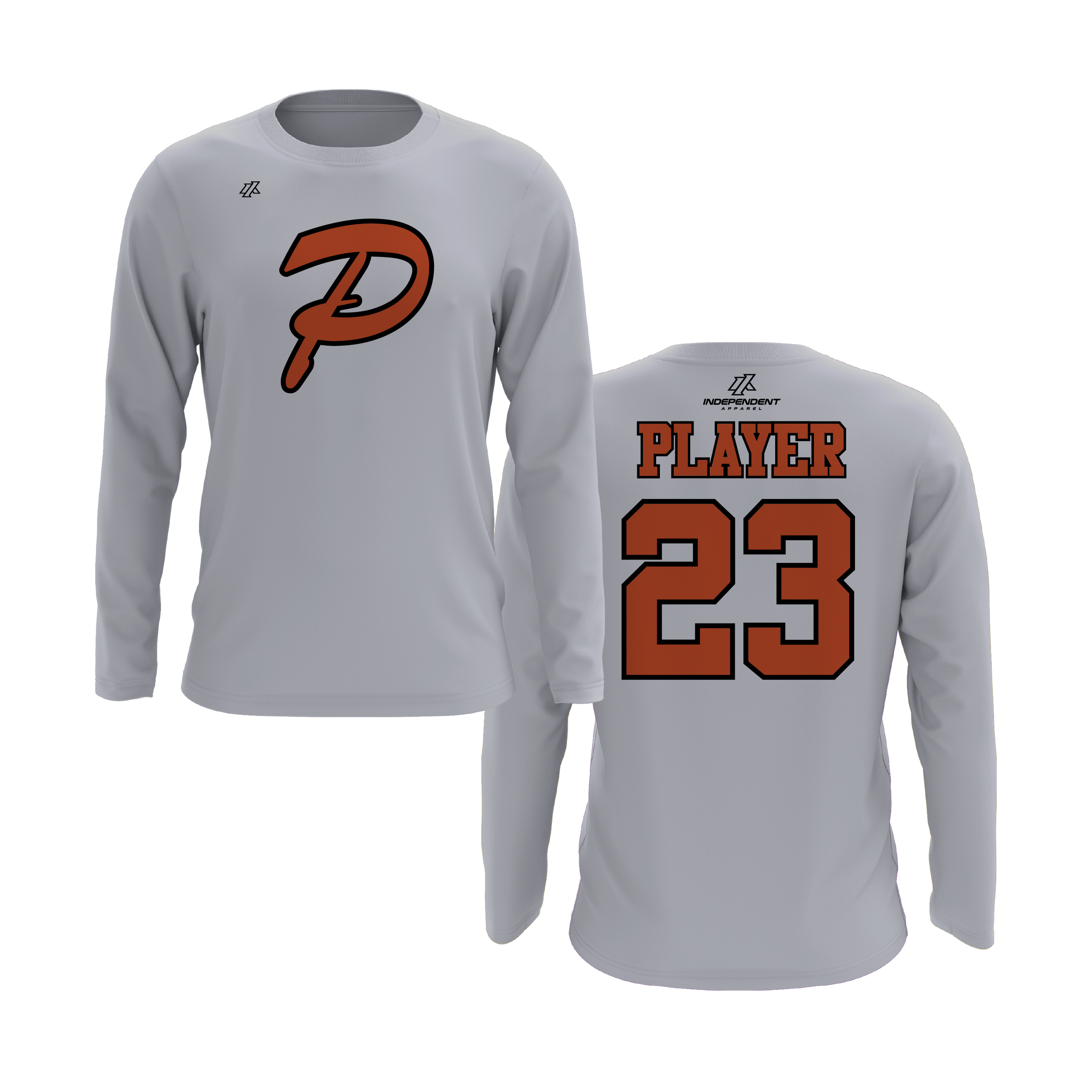 Dolman 10U P Script Logo Long Sleeve Shirt