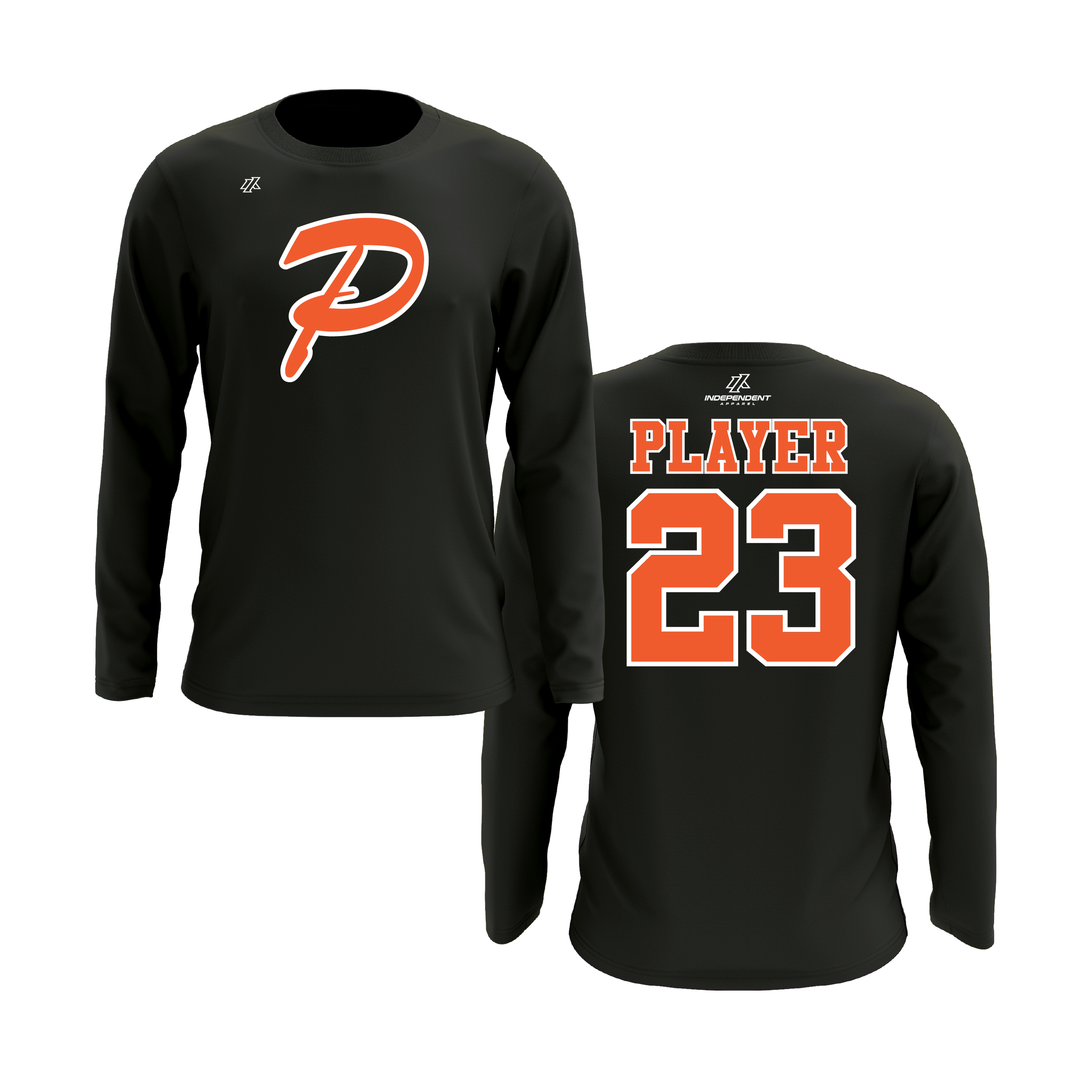 Dolman 10U P Script Logo Long Sleeve Shirt