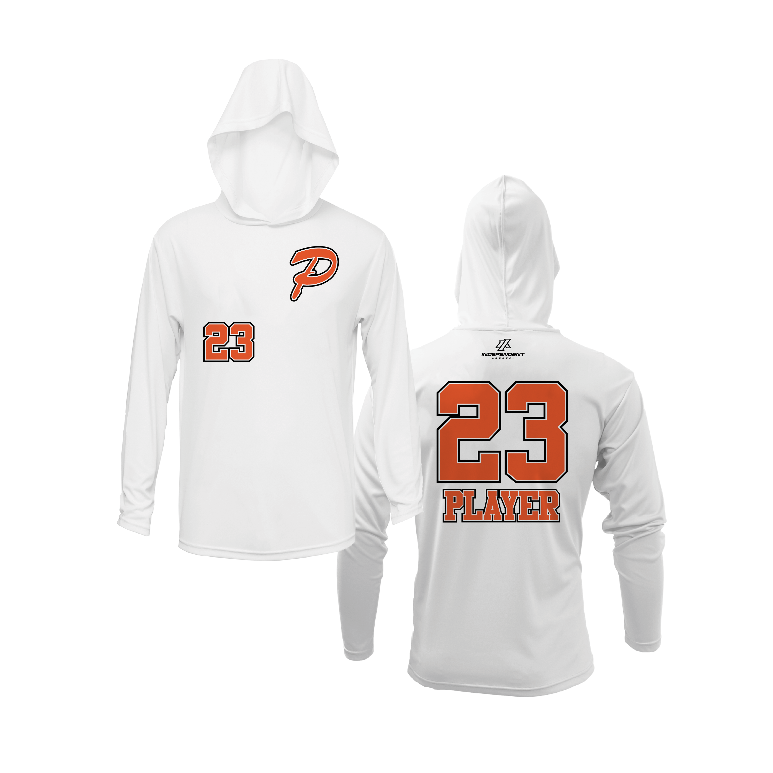 Perlman 7U P Chest Logo Lightweight Hoodie