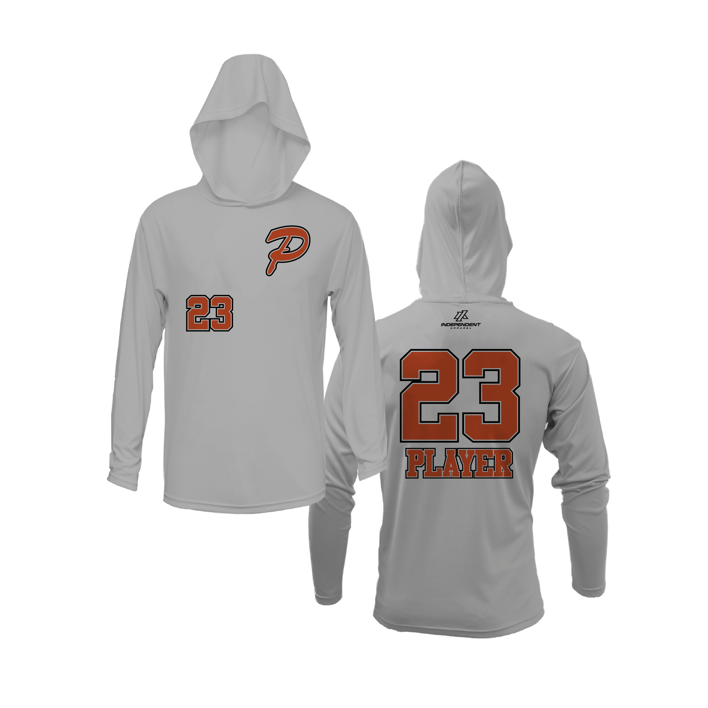 Perlman 7U P Chest Logo Lightweight Hoodie
