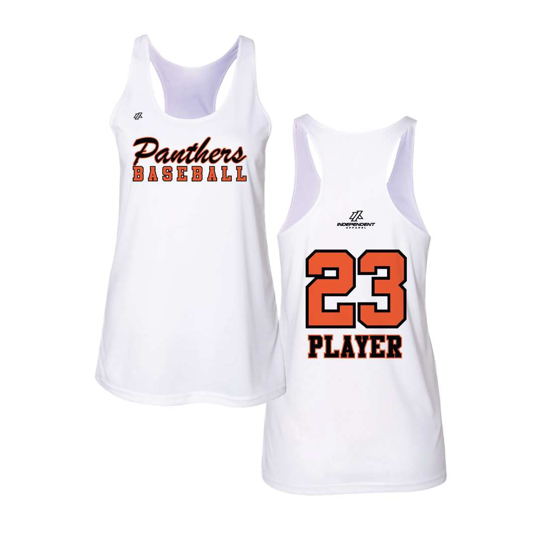 Swisher 8U Panthers Baseball Logo Women's Tank Top