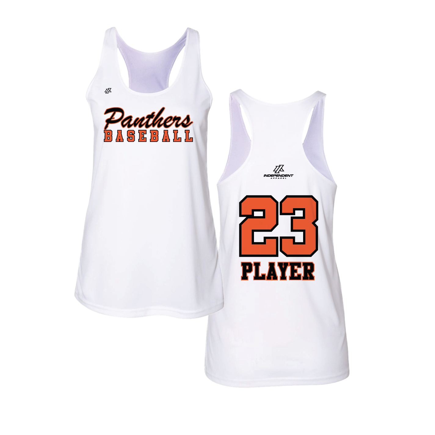 Swisher 8U Panthers Baseball Logo Women's Tank Top