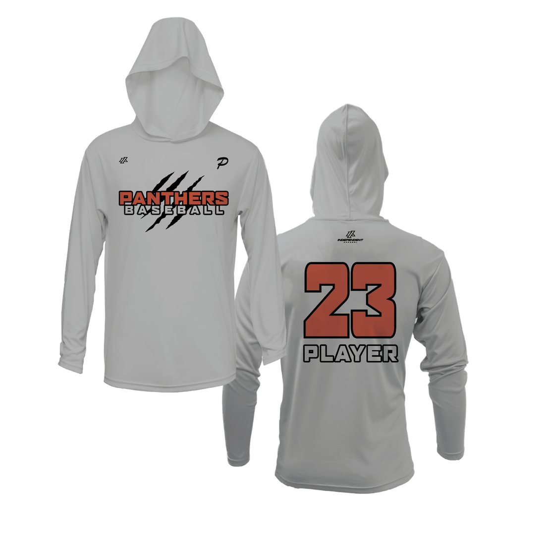 Swisher 8U Panthers Claw Logo Lightweight Hoodie