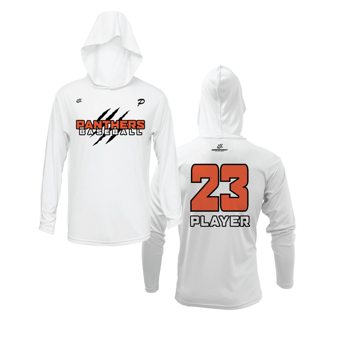 Swisher 8U Panthers Claw Logo Lightweight Hoodie
