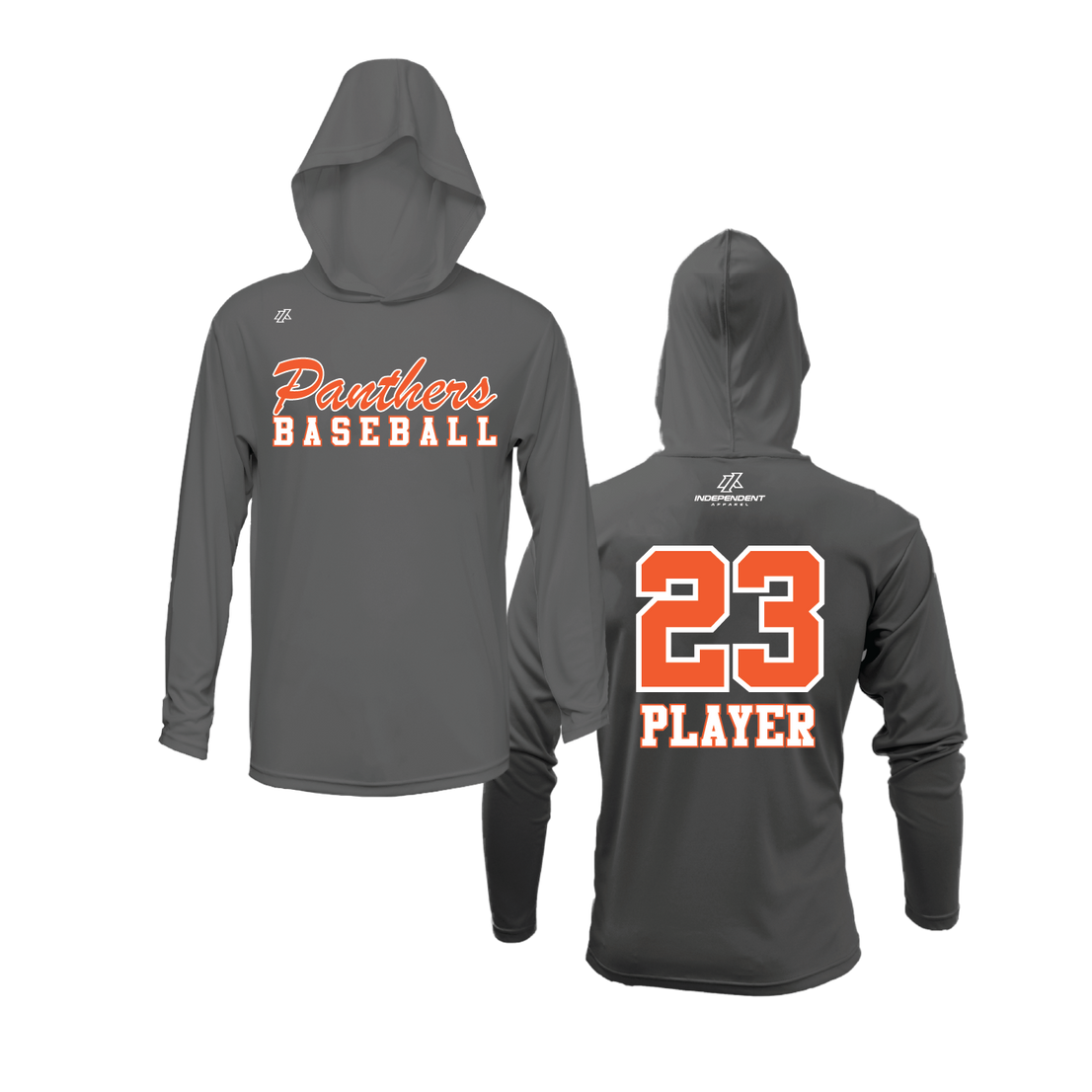 Swisher 8U Panthers Baseball Logo Lightweight Hoodie