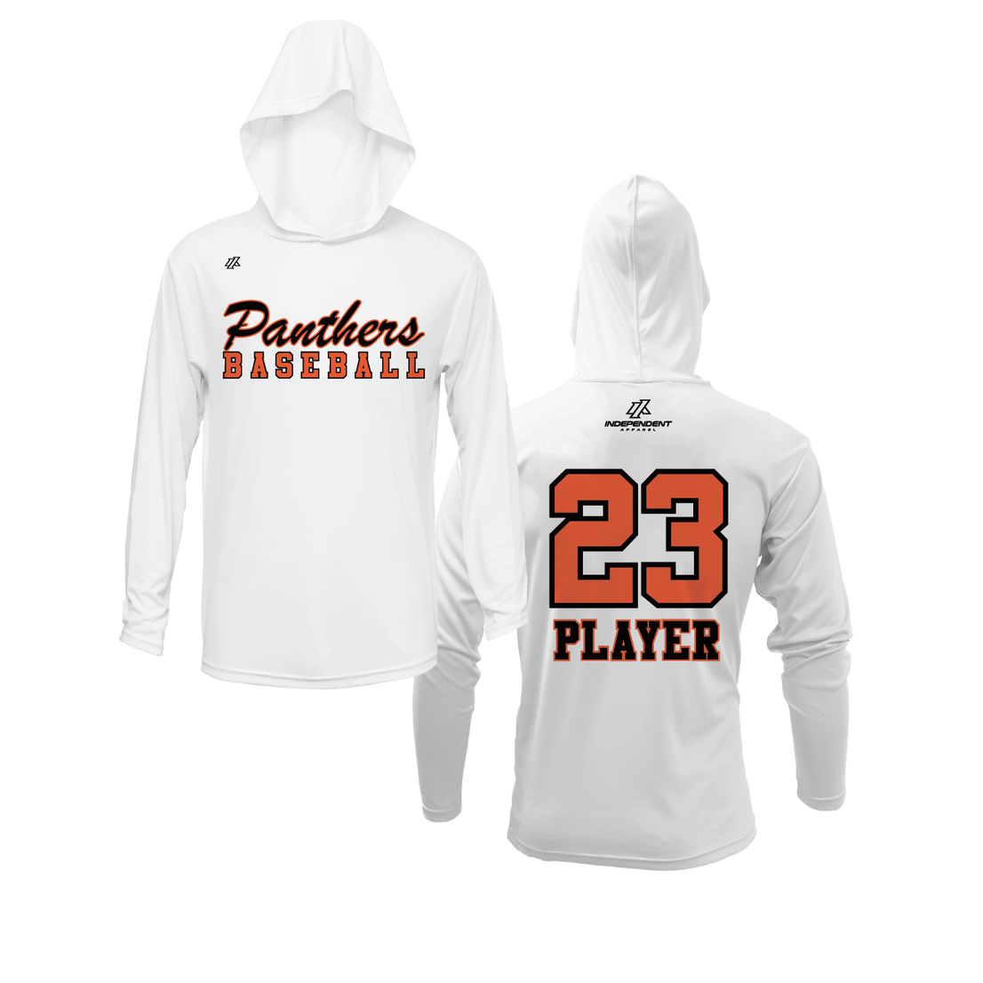Swisher 8U Panthers Baseball Logo Lightweight Hoodie