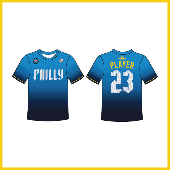 WBYB Philly Fan Gear Replica Jersey (3-4 WEEK TURNAROUND)