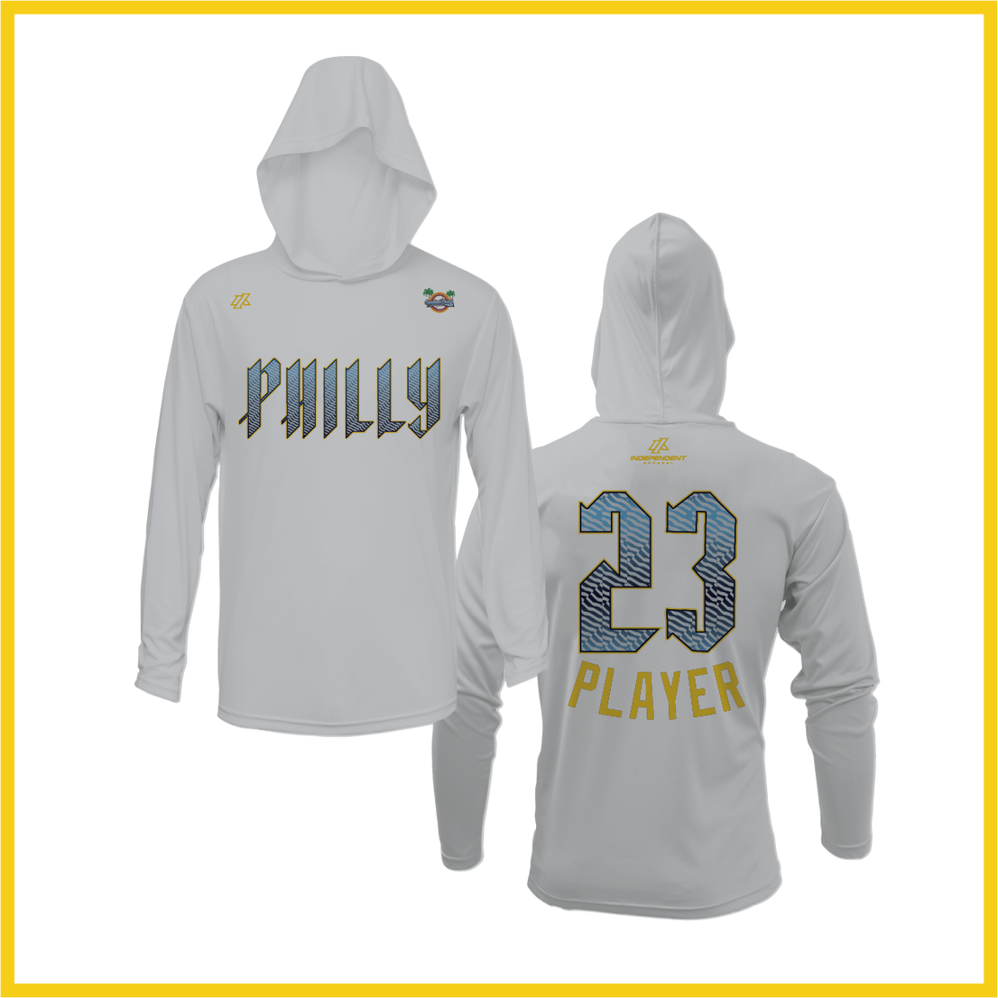 CCLL Phillies Logo Lightweight Hoodie