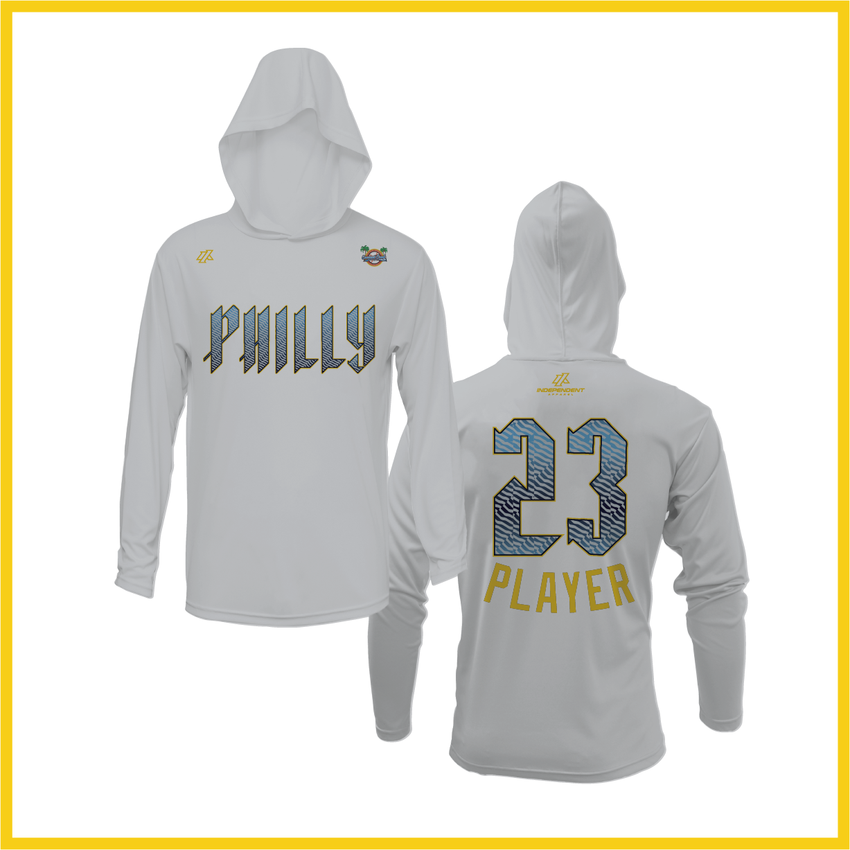 CCLL Phillies Logo Lightweight Hoodie