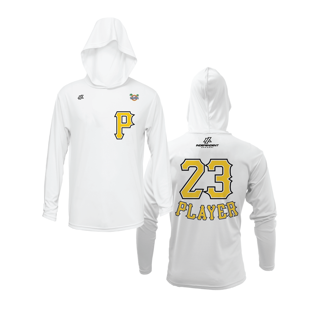 CCLL Pirates P Logo Lightweight Hoodie
