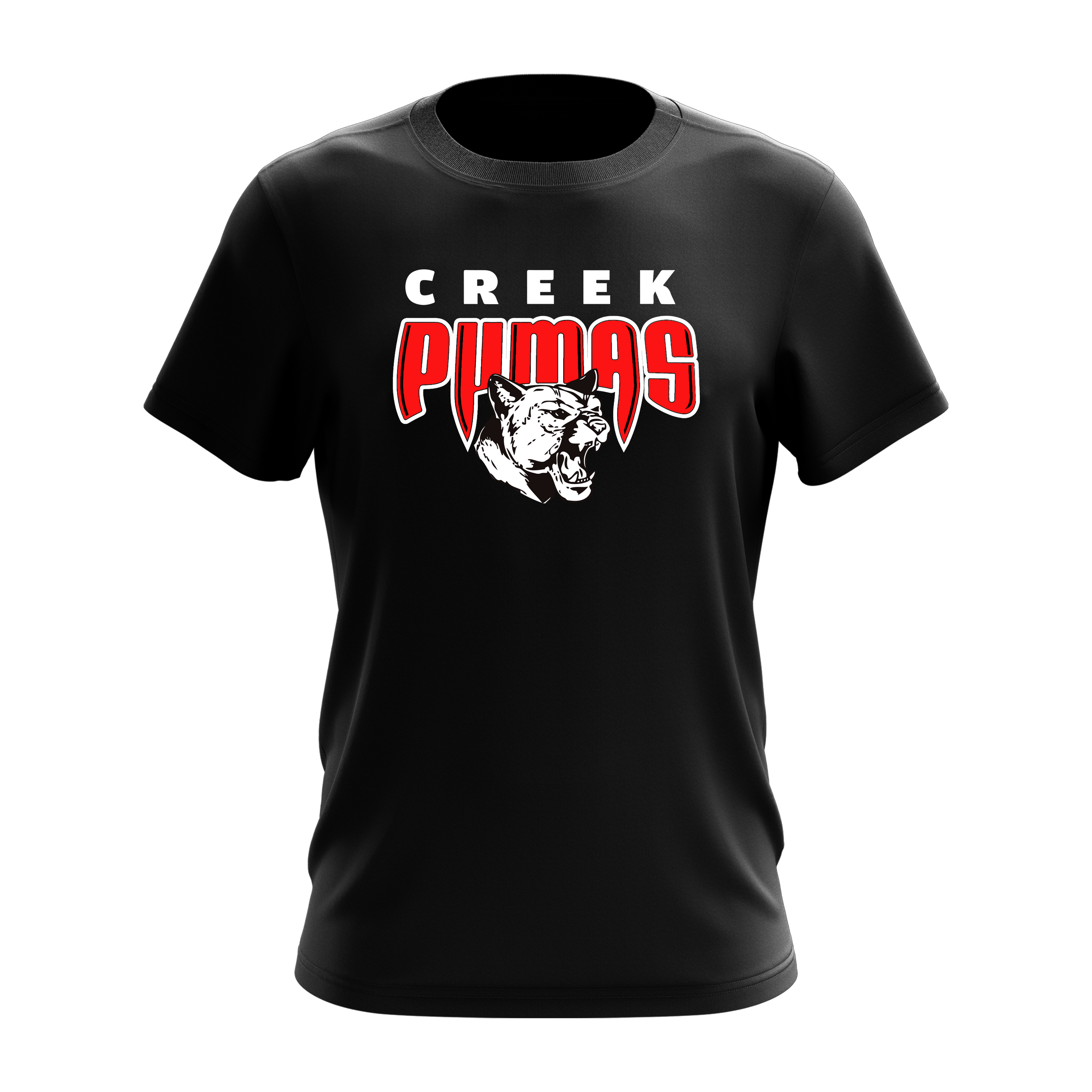 CCLL Pumas Logo Black Short Sleeve Shirt
