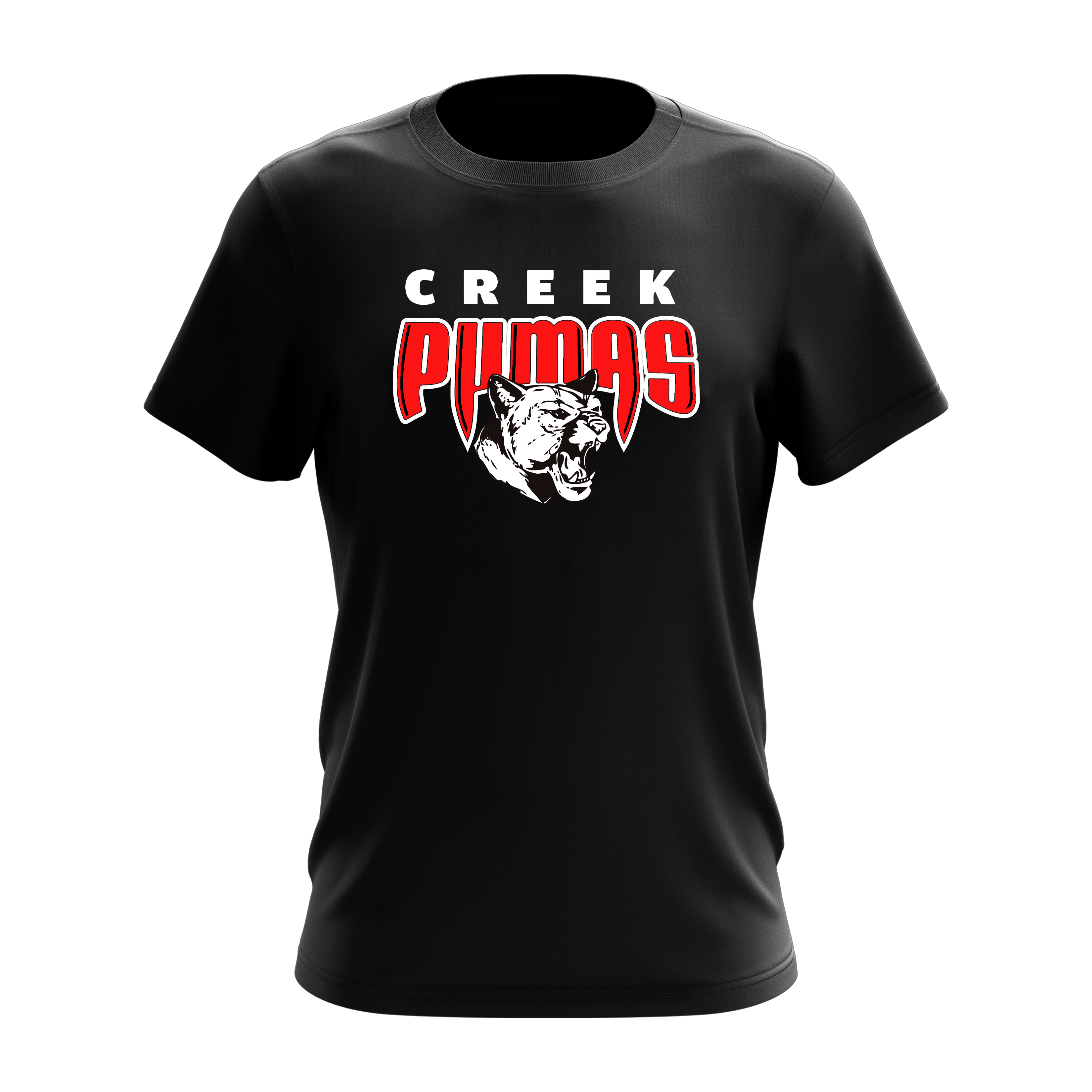 CCLL Pumas Logo Black Short Sleeve Shirt