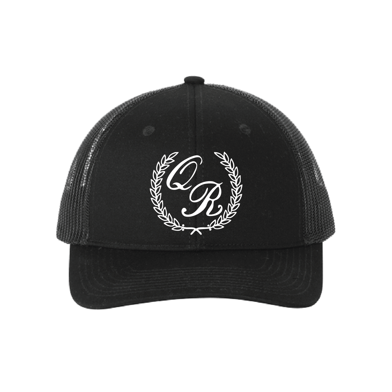 Quail Run Black Ponytail Snapback Hat