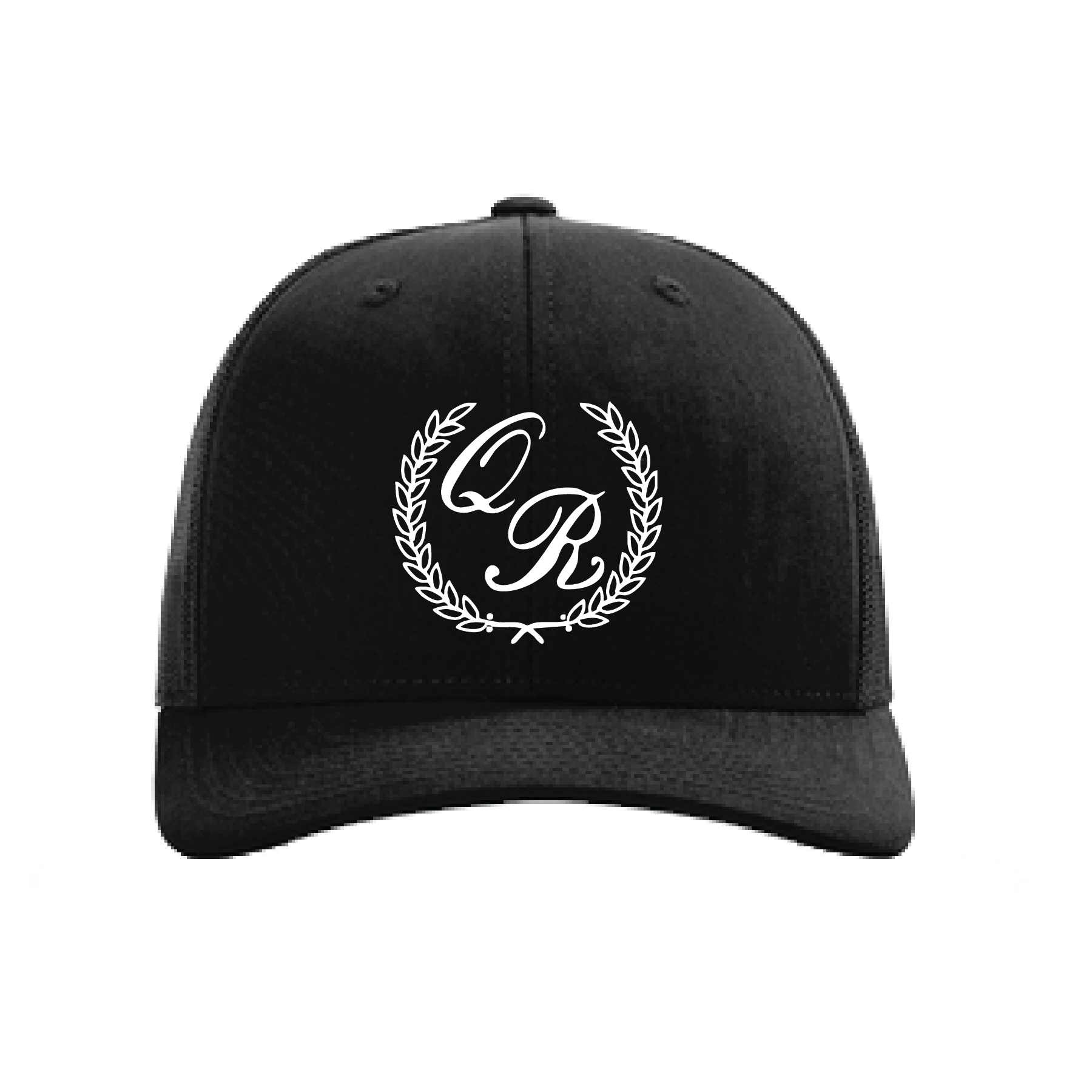 Quail Run Black Snapback Hat