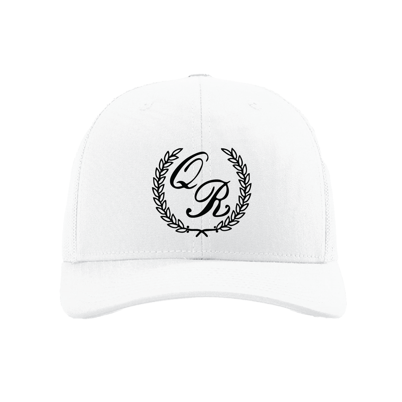 Quail Run White Snapback Hat