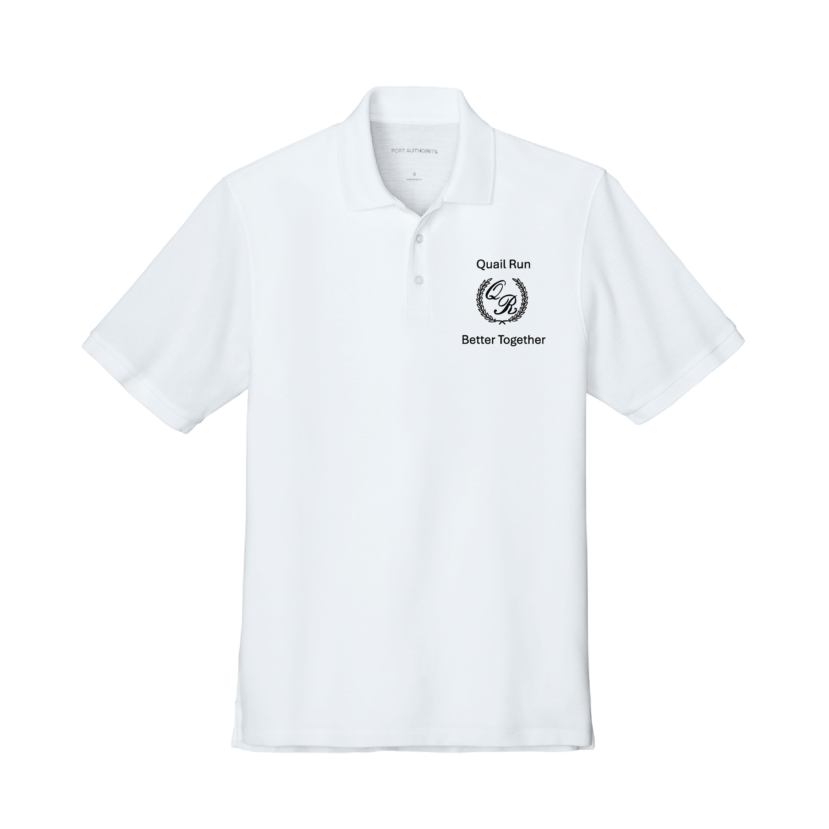 Quail Run Embroidered Polo