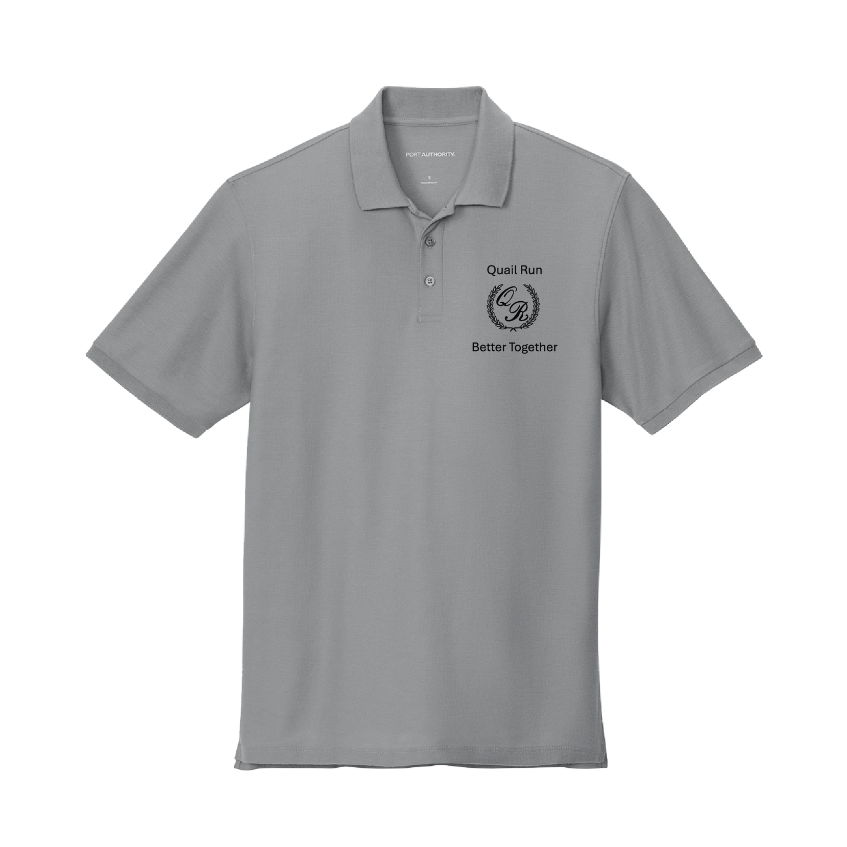 Quail Run Embroidered Polo