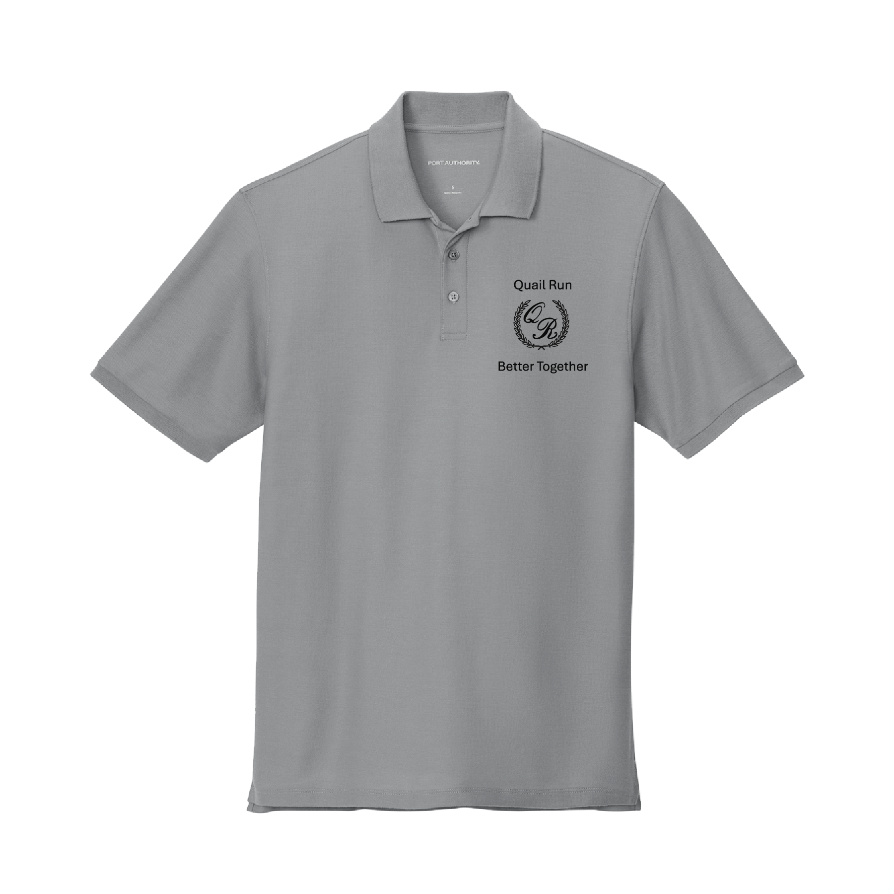 Quail Run Embroidered Polo