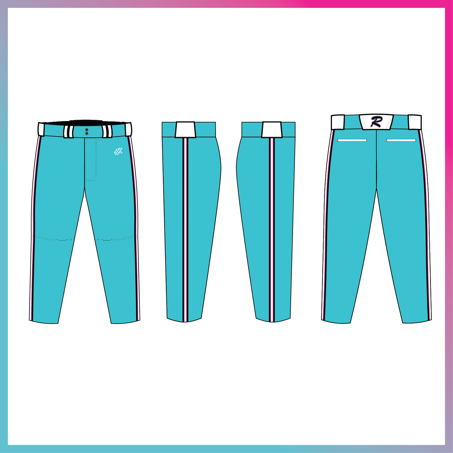 Boden 8U Teal Uniform Knickers