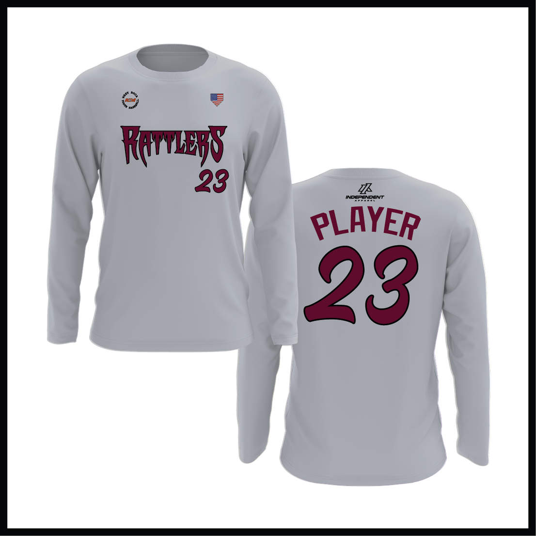 WBYB Fall '25 Rattlers Long Sleeve Shirt