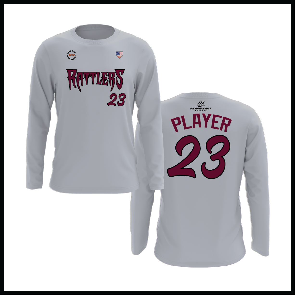 WBYB Fall '25 Rattlers Long Sleeve Shirt