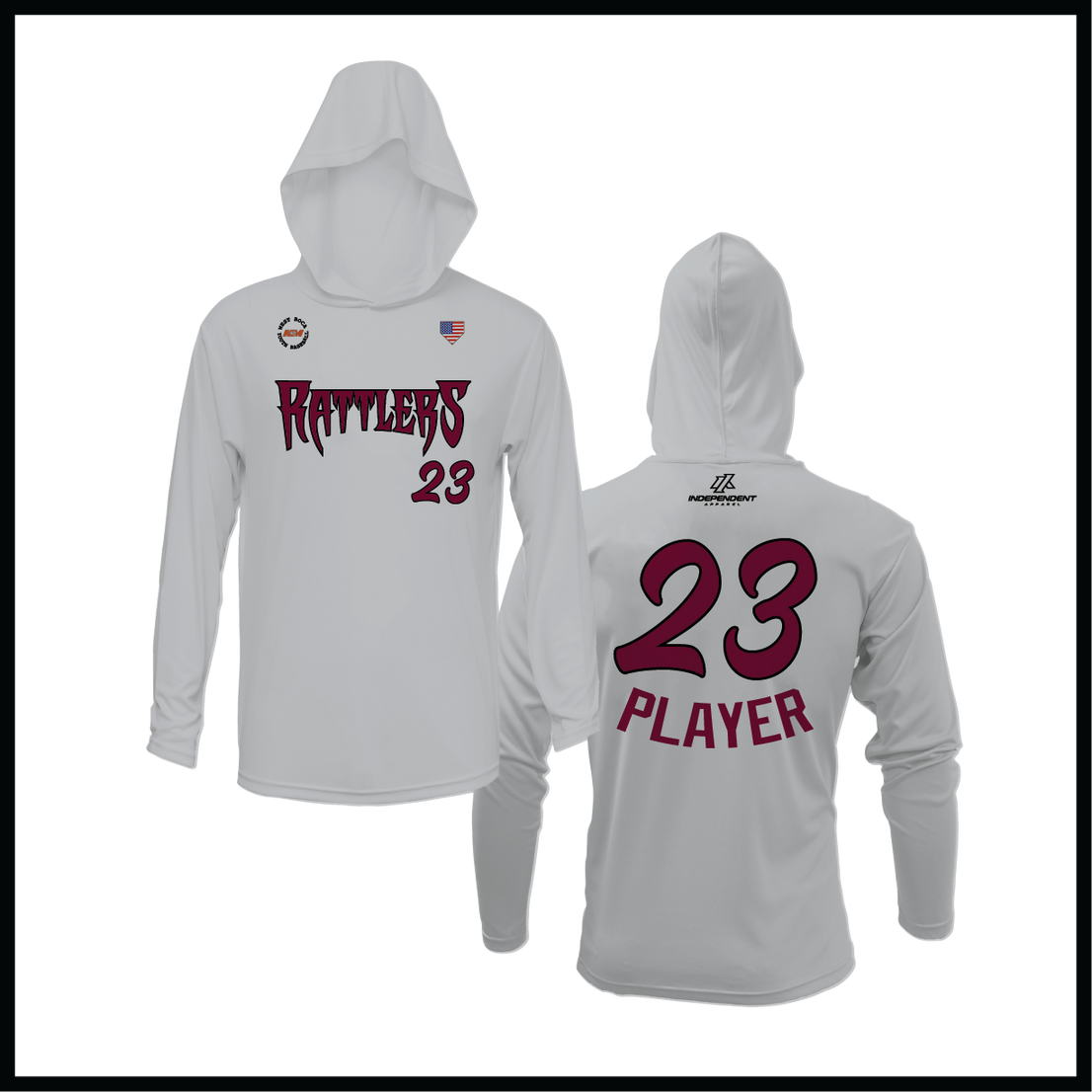 WBYB Fall '25 Rattlers Lightweight Hoodie